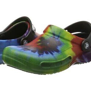 Womens Tie Dye Bistro Clog